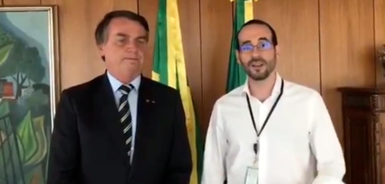 Jair Bolsonaro e Arthur Weintraub