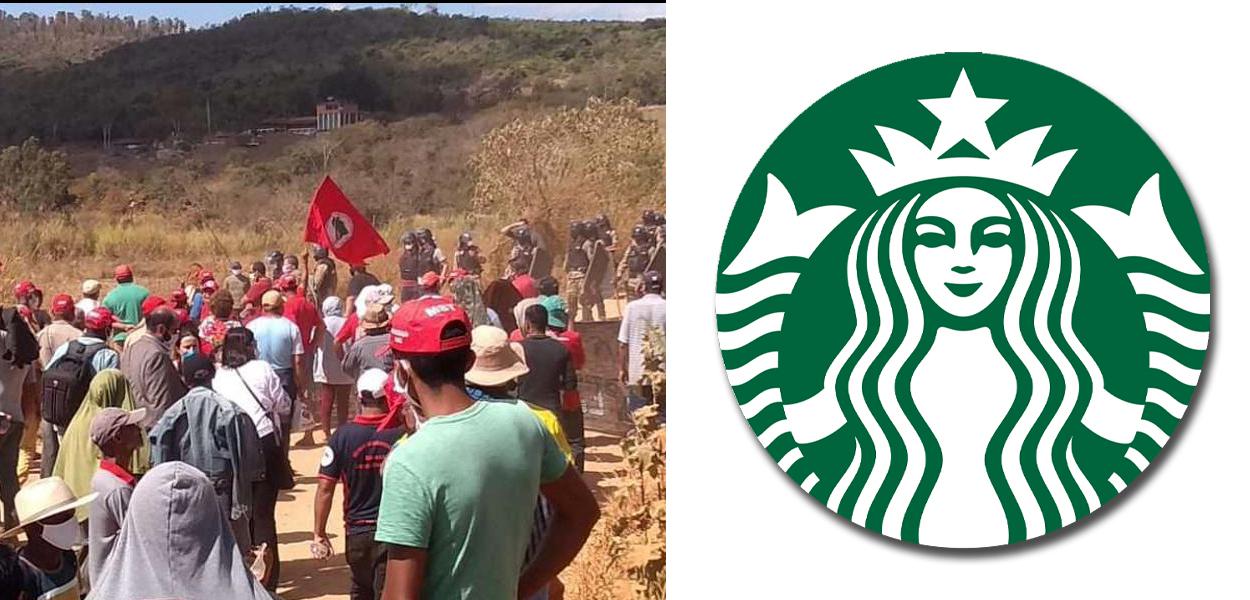 Despejo no Quilombo Campo Grande e Starbucks