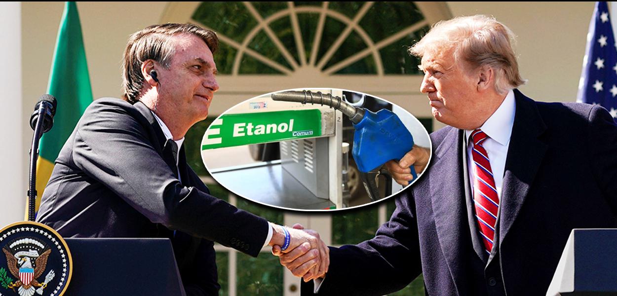 Jair Bolsonaro e Donald Trump