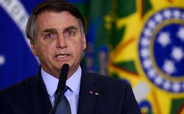 O presidente Jair Bolsonaro durante cerimônia de posse do ministro da Saúde, Eduardo Pazuello, no Palácio do Planalto. 16/09/2020