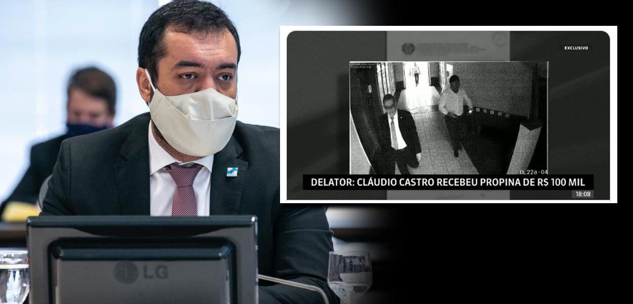 Claudio Castro é acusado de receber propina