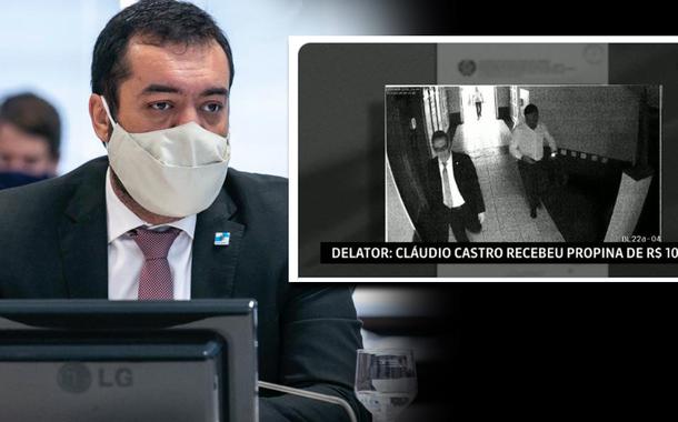 Claudio Castro é acusado de receber propina