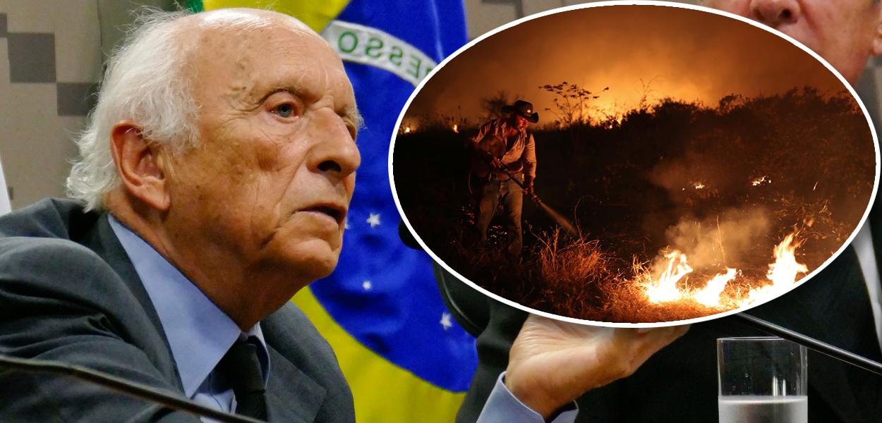 Rubens Ricupero e incêndio no Pantanal