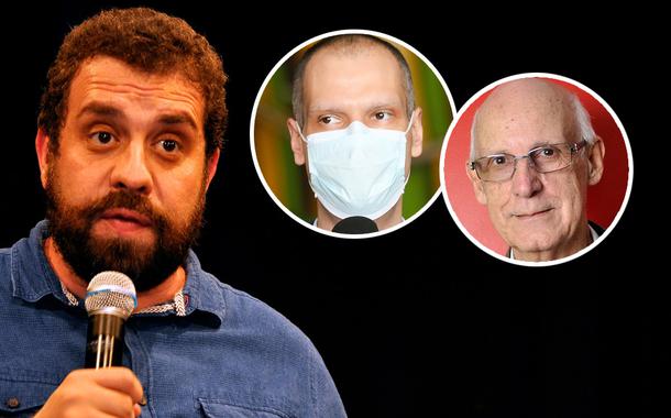 Guilherme Boulos, Bruno Covas e padre Júlio Lancellotti