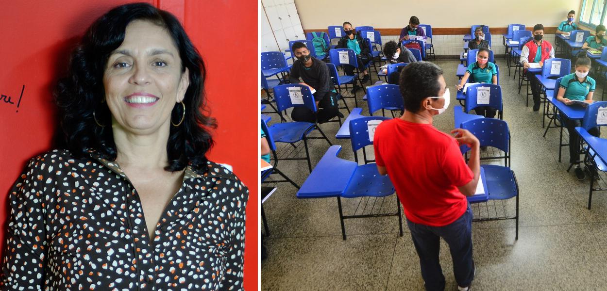 Cynara Menezes e sala de aula
