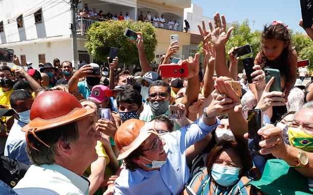 Jair Bolsonaro na Paraíba (Foto: Alan Santos/PR) Jair Bolsonaro na Paraíba