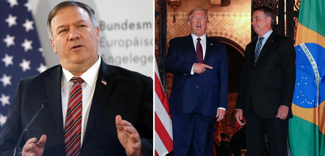 Mike Pompeo, Trump com Bolsonaro