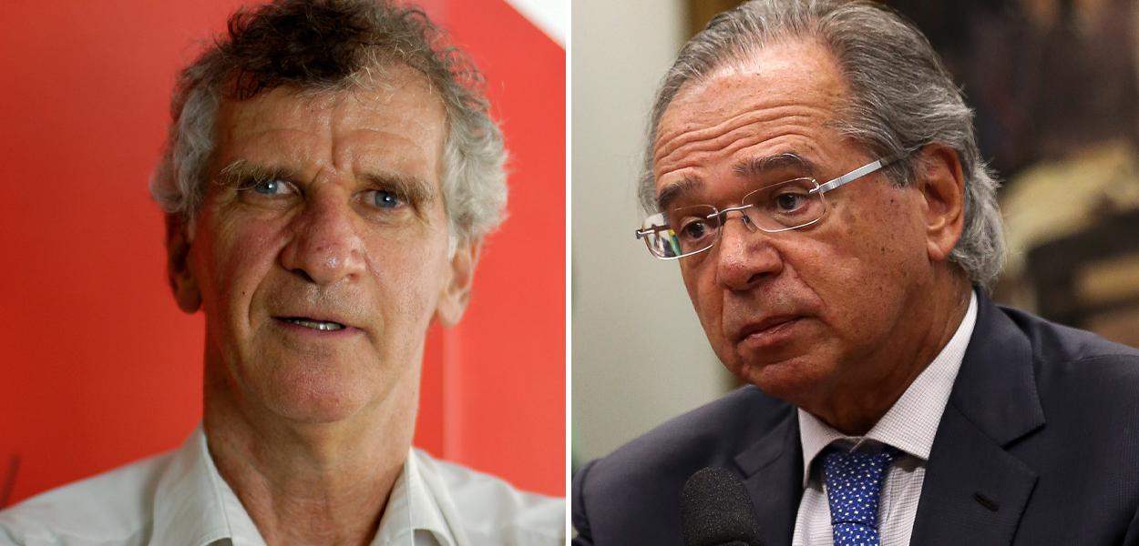 Paulo Kliass e Paulo Guedes