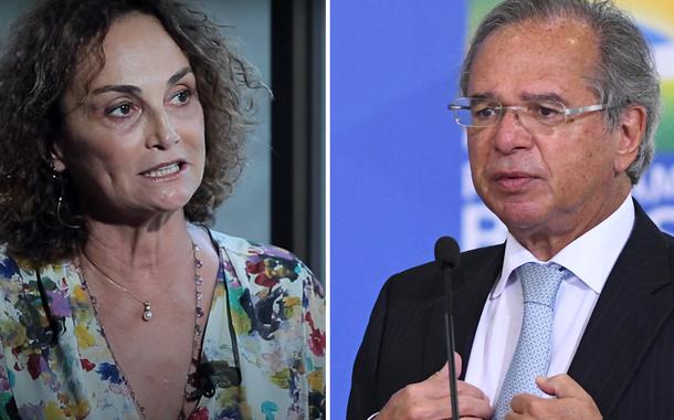 Elena Landau e Paulo Guedes