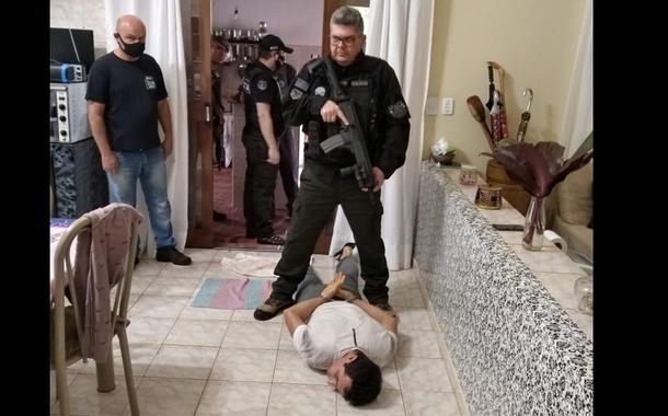 Luciano Castro de Oliveira, o 'Zequinha', foi preso junto com a esposa em um sítio em Tejupá (SP)