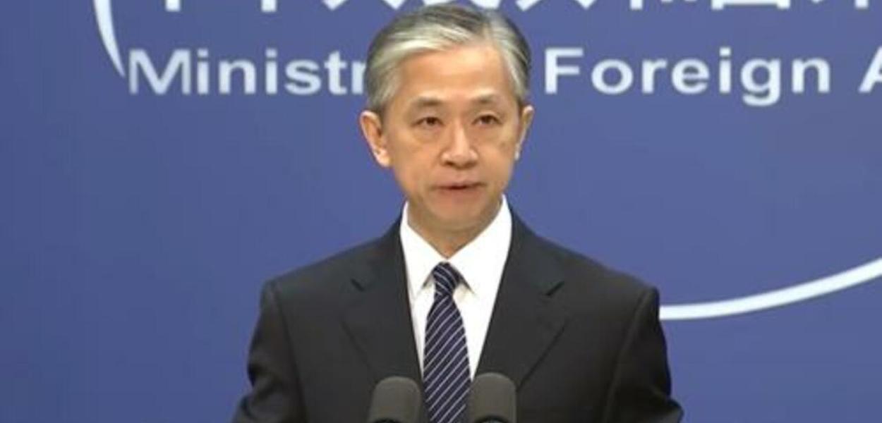 Wang Wenbin, porta-voz da chancelaria chinesa