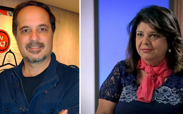 Rodrigo Vianna e Luiza Trajano