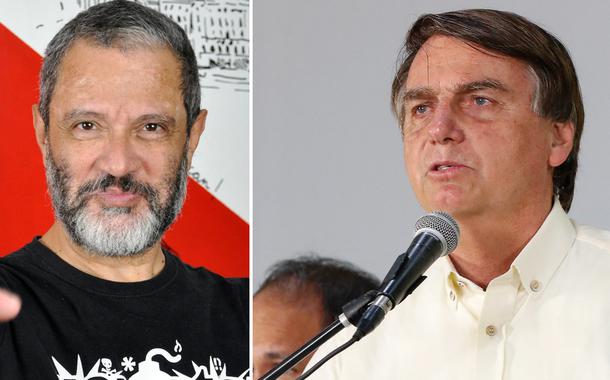Rogério de Campos e Jair Bolsonaro