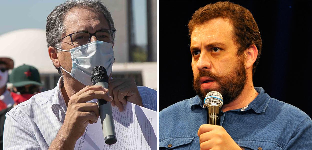 Carlos Zarattini e Guilherme Boulos