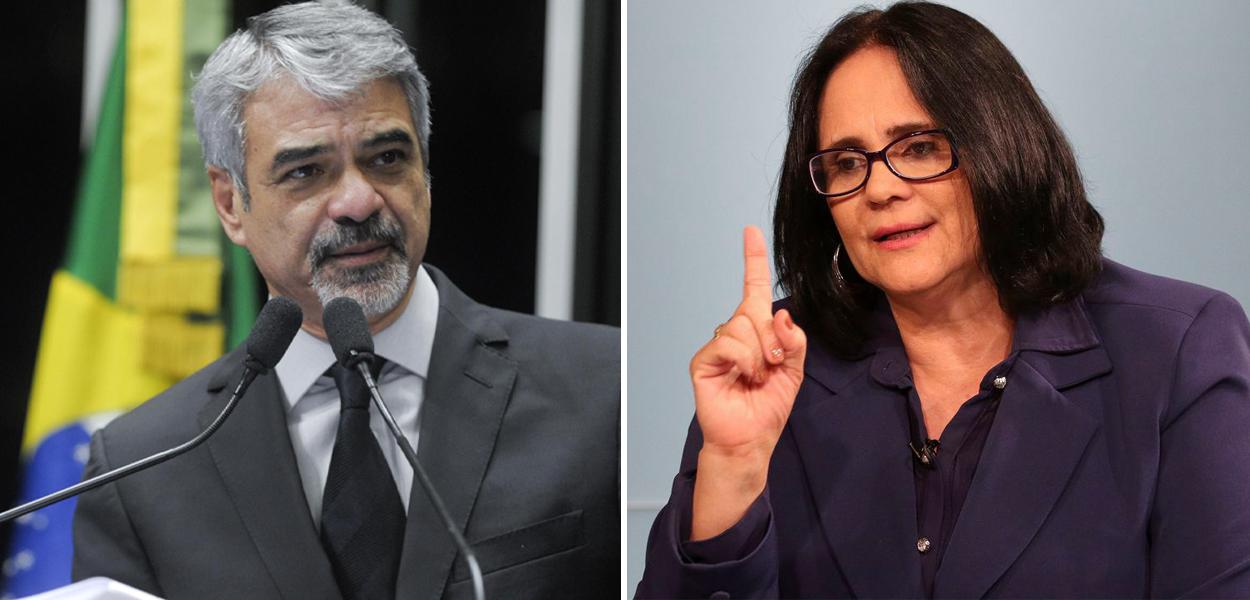Senador quer ir à PGR contra atuação da ministra Damares Alves em caso de aborto (Foto: Agência Senado | Valter Campanato/Agência Brasil) Senador quer ir à PGR contra atuação da ministra Damares Alves em caso de aborto