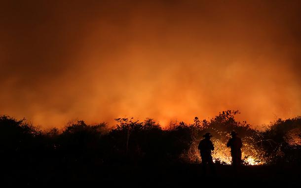 Incêndios atingem o Pantanal 26/08/2020