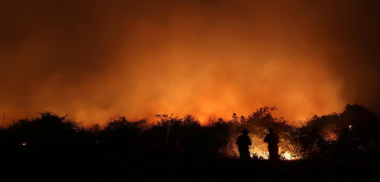 Incêndios atingem o Pantanal 26/08/2020