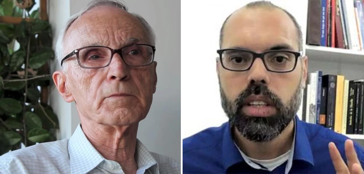 Ex-presidente do STM Sérgio Xavier Ferolla e Allan dos Santos