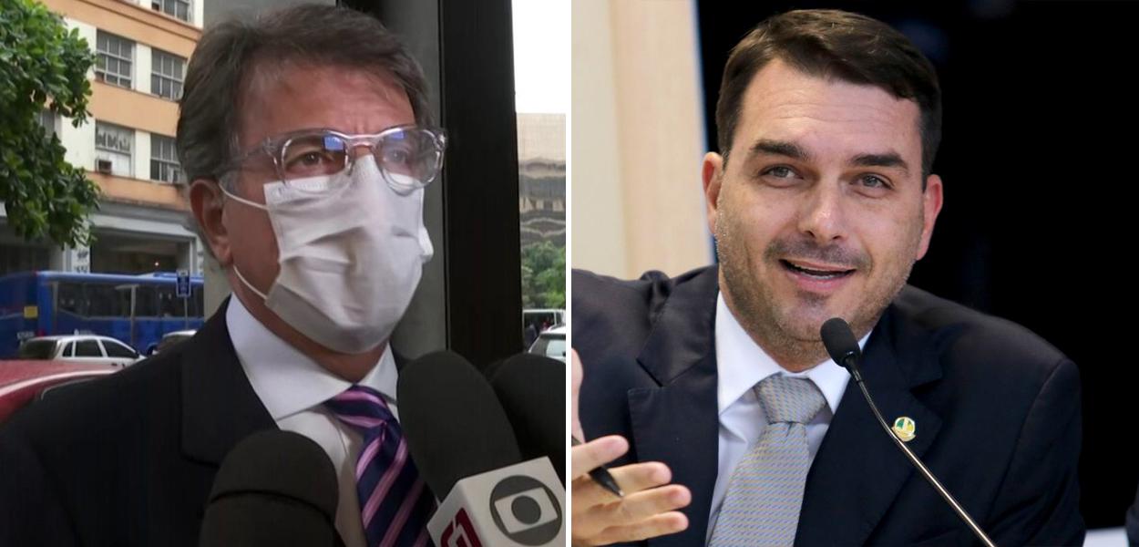 Paulo Marinho e Flávio Bolsonaro