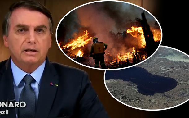 Jair Bolsonaro, Pantanal em chamas e óleo no Nordeste