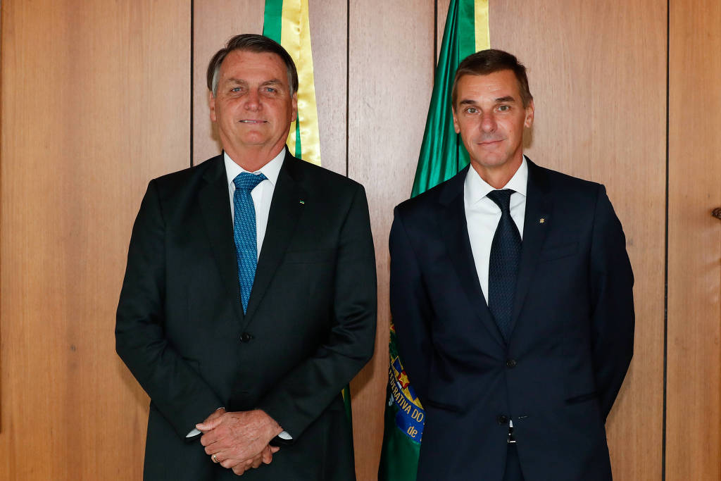 Jair Bolsonaro e André Brandão