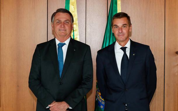 Jair Bolsonaro e André Brandão