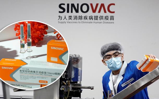 Fábrica de vacinas da Sinovac em Pequim