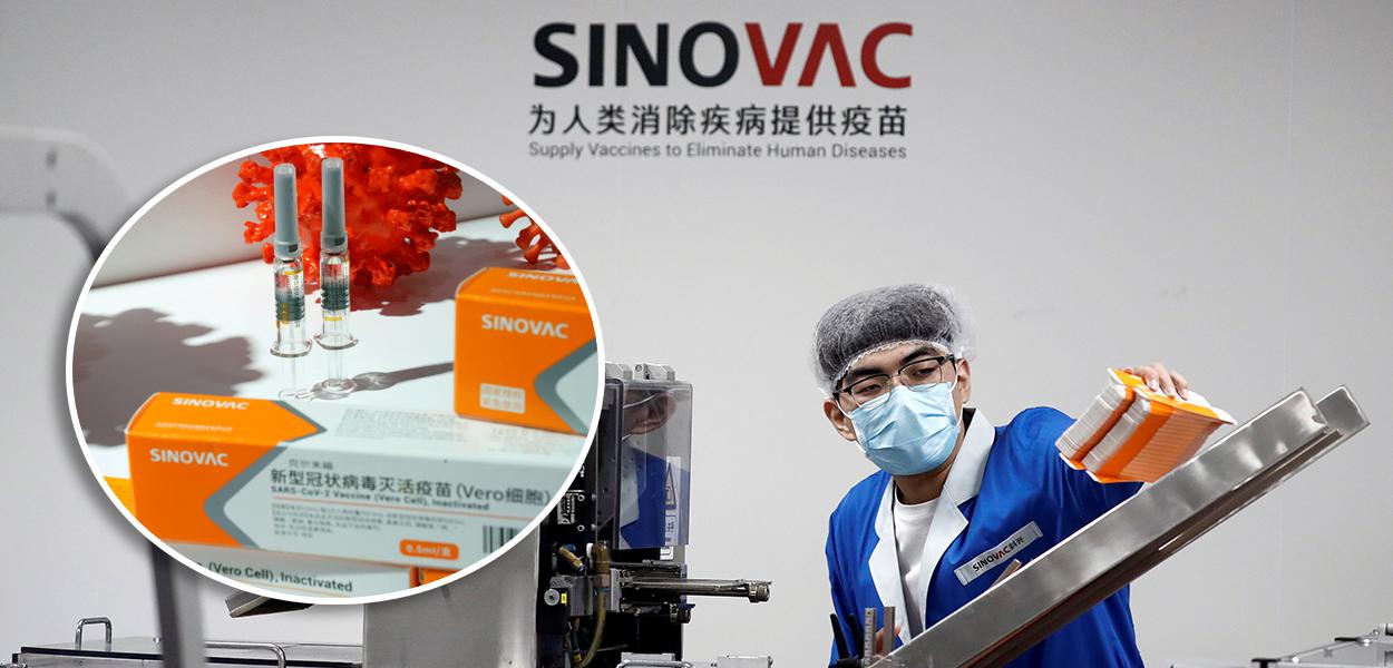 Fábrica de vacinas da Sinovac em Pequim