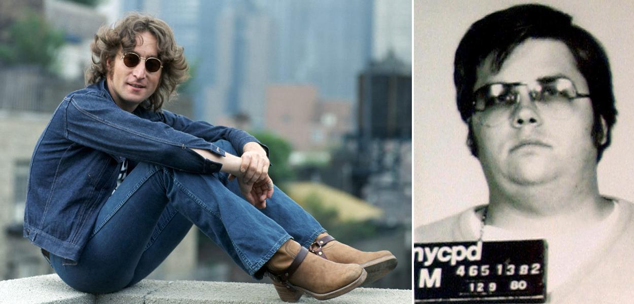 John Lennon e Mark Chapman