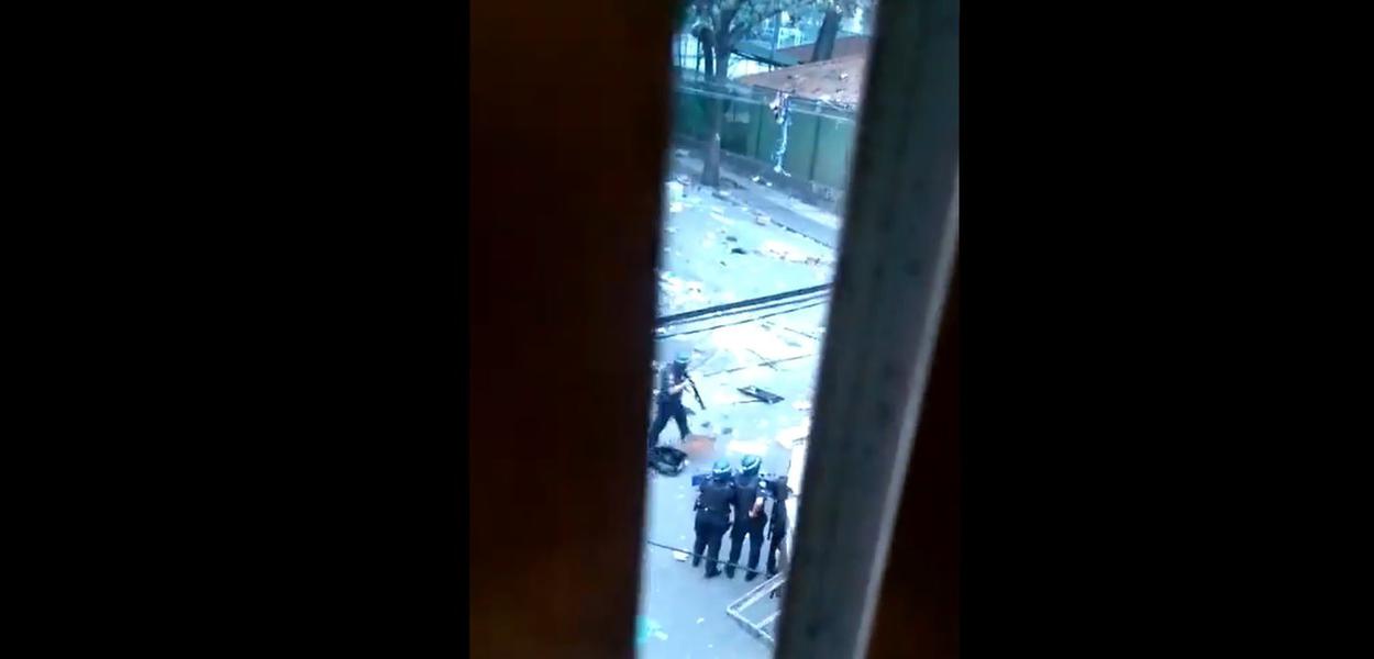 Violência policial na cracolândia