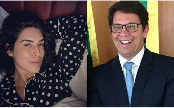 Fernanda Paes Leme e Mario Frias