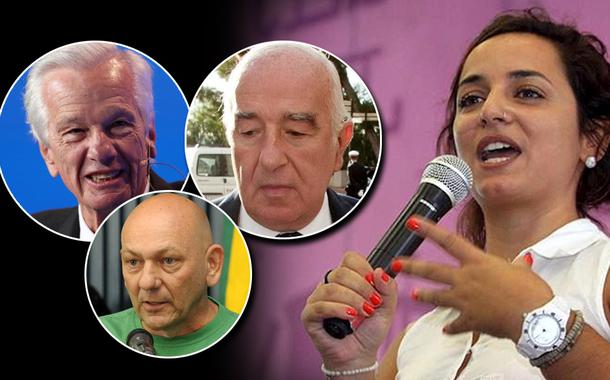 Jorge Paulo Lemann, Joseph Safra, Luciano Hang e Juliane Furno