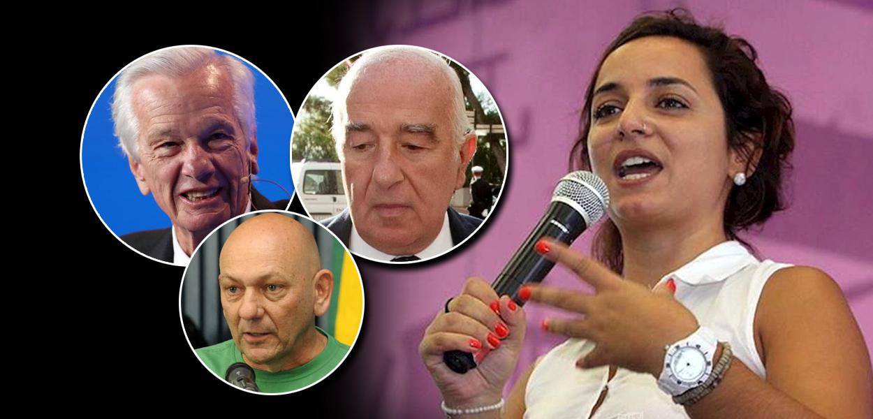 Jorge Paulo Lemann, Joseph Safra, Luciano Hang e Juliane Furno