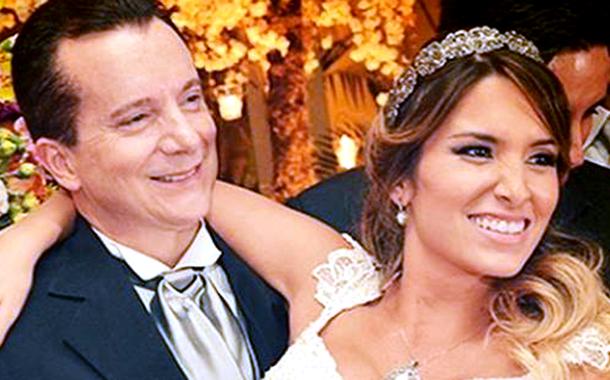 Russomano com a filha, Luara.