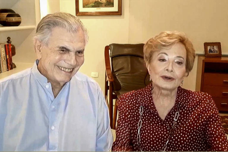 Atores Tarcísio Meira e Glória Menezes