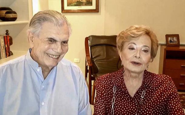 Atores Tarcísio Meira e Glória Menezes