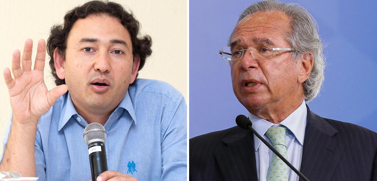 Fausto Augusto Júnior e Paulo Guedes
