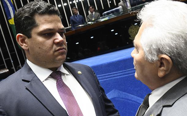 Davi Alcolumbre e Elmano Férrer