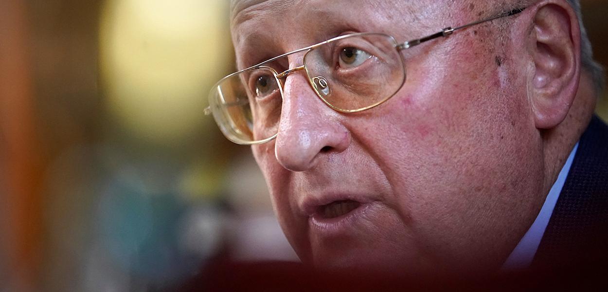 Alexander Gintsburg, diretor do Gamaleya, fala durante entrevista à Reuters 24/09/2020