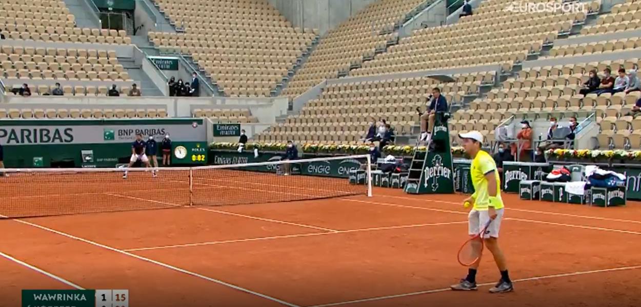 Barulho de explosão foi escutado no torneio de Rolland Garros