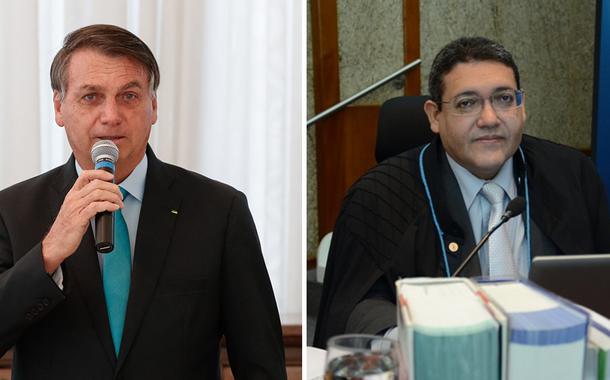 Jair Bolsonaro e Kássio Nunes