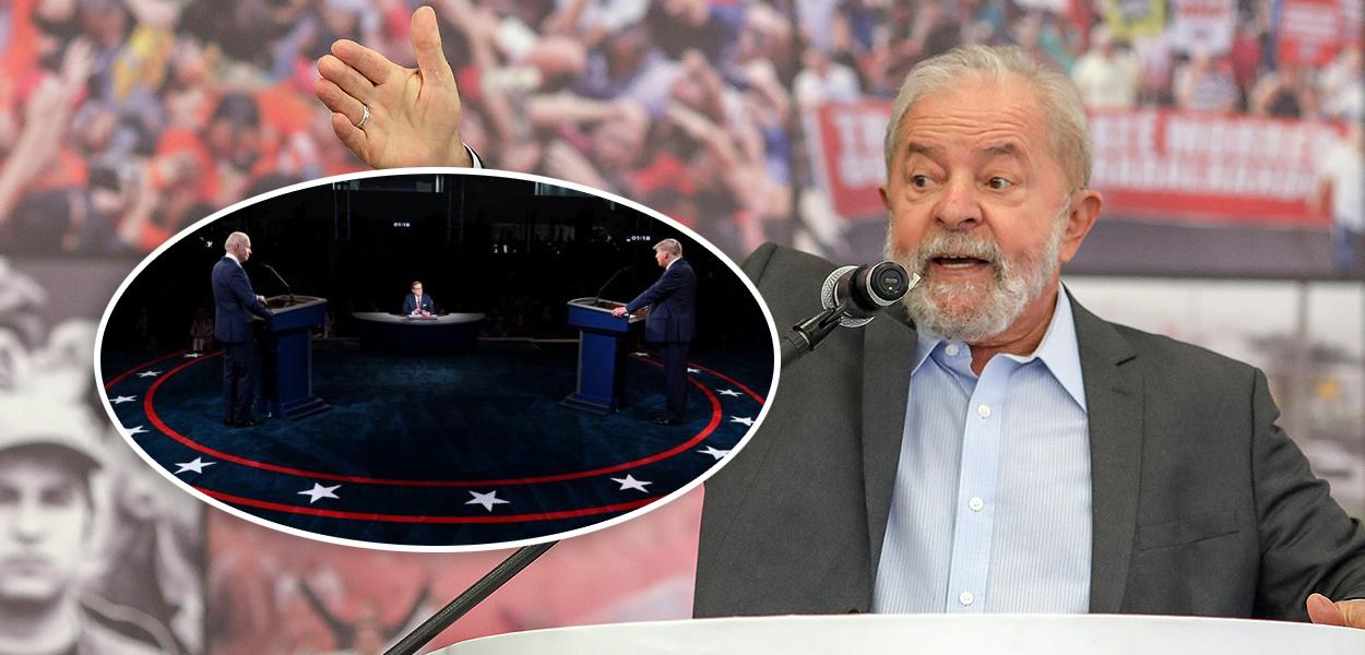 Debate entre Trump e Joe Biden; Lula