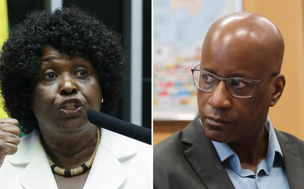 Benedita da Silva e Sérgio Camargo