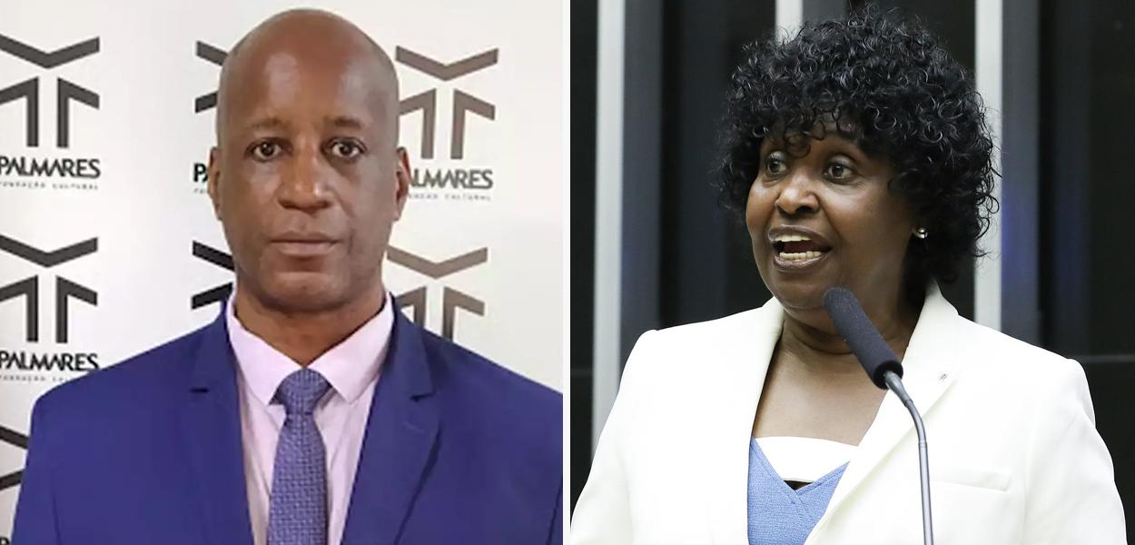 Sérgio Camargo e Benedita da Silva