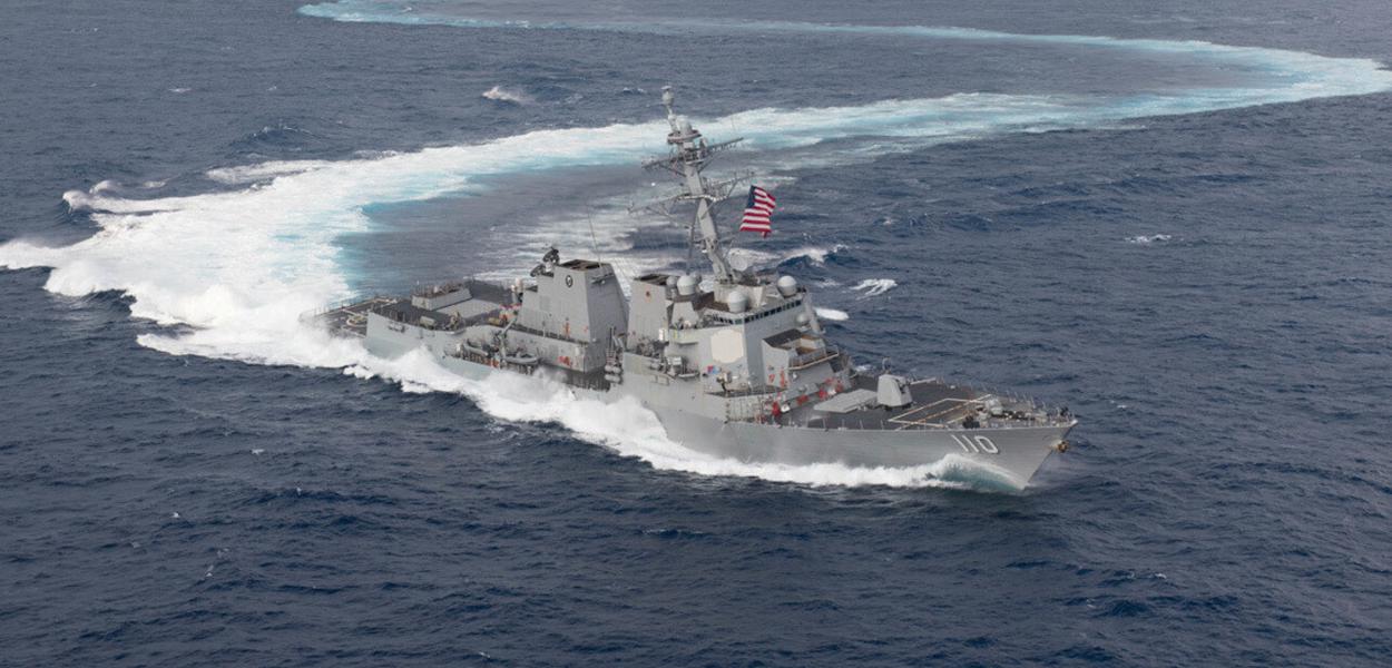 Navio de guerra dos EUA se aproxima da Venezuela sob pretexto de combater narcotráfico