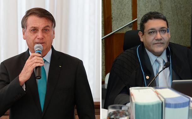 Jair Bolsonaro e Kássio Nunes