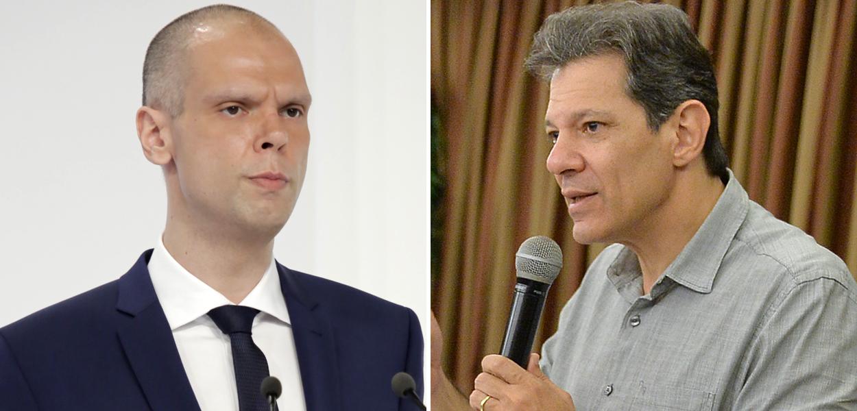 Bruno Covas e Fernando Haddad