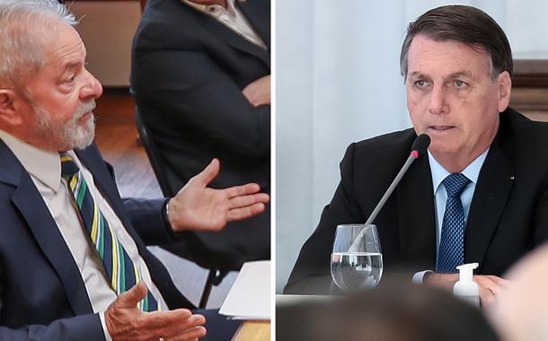 Lula e Bolsonaro