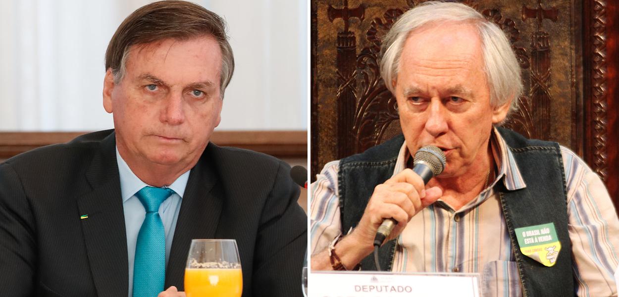 Jair Bolsonaro e Carlos Minc