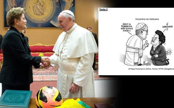 Dilma Rousseff e Papa Francisco